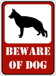 Beware of dog