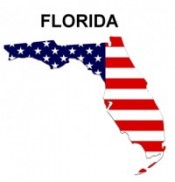USA State Map Florida